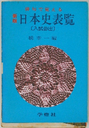 俳句で覚える　新版　日本史表覧