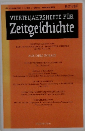 VIERTELJAHRSHEFTE FUR  Zeitgeschichte 2000