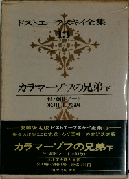 ドストエフスキー全集 13 カラマーゾフの兄弟　下