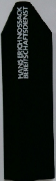 HANS ERICH NOSSACK  BEREITSCHAFTSDIEN