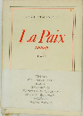 LaPaix　roman　Tome 1