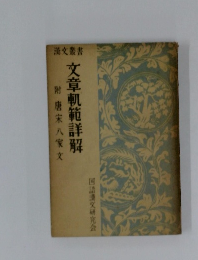 漢文叢書 文章軌範詳解