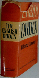 The English Duden: a pictorial dictionary with English and German indexes