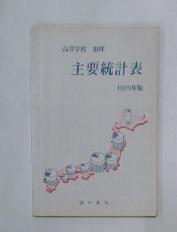 主要統計表　1989年版