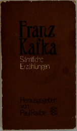 Franz  Kafka  Samtliche  Erzahlungen