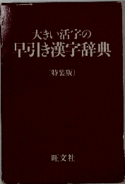 大きい活字の早引き漢字辞典