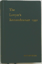 The  Lawyer's  Remembrancer 1991