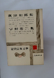 廣津和郎集　宇野浩二集　近代日本文学　28