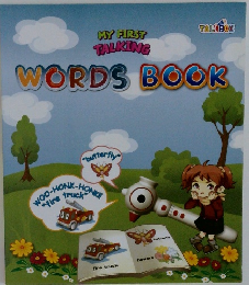 MY FIRST  TALKING　WORDS BOOK　