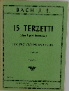 15 TERZETTI  (after 3-part Inventions)