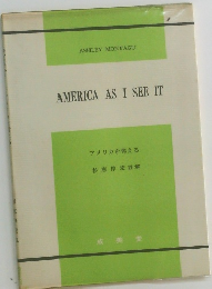 AMERICA AS I SEE IT 