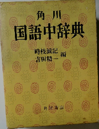 角川国語中辞典
