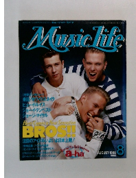 Music life　1988年8月号