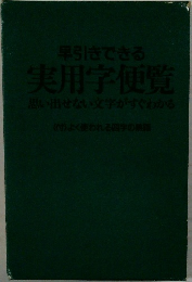 実用学便覧　思い出せない文字がすぐわかる