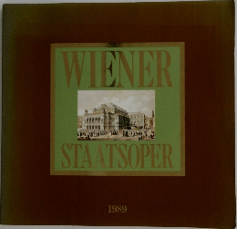 WIENER  STAATSOPER  1989