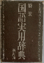 特装　国語実用辞典