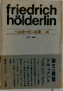 ヘルダーリン全集 4 論文 書簡 ドキュメント