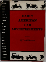 EARLY  AMERICAN  CAR  ADVERTISEMENTS