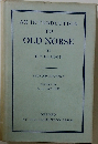 AN INTRODUCTION  TO  OLD NORSE
