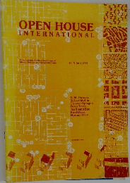 OPEN HOUSE INTERNATIONAL　1984年　Vol.9No.1