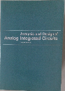 Analysis and Design of  Analog Integrated Circuits  [Fourth Edition]