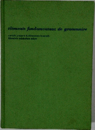 elements fondamentaux de grammaire