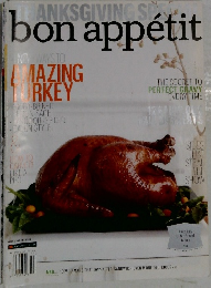 bon appetit　２０１１年11月号　THANKSGIVING　SPECIAL　