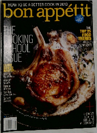 bon appetit 　２０１３年1月号
