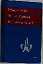 Schoffler-Weis  Deutsch-Englisch  Taschenworterbuch