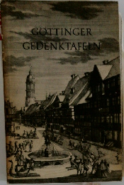 GOTTINGER  GEDENKTAFELN