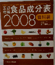 五訂増補食品成分表 2008 資料編