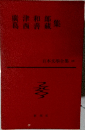 日本文学全集　廣津和郎・葛西善蔵