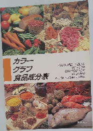 カラー  グラフ  食品成分表