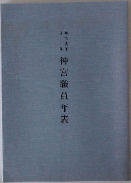 神宮職員年表