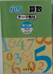 小5 算数  テーマ教材  第3分冊