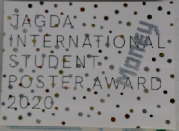 JAGDA INTERNATIONAL STUDENT POSTER AWARD 2020