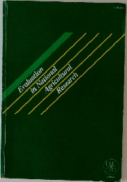 Evaluation  in National  Agricultural  Research