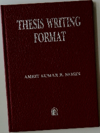 THESIS　WRITING　FORMAT