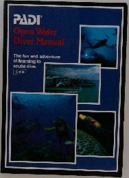 Open Water Diver Manual