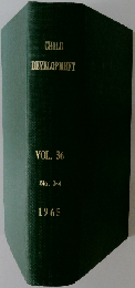 Child Development - December, 1965 - Vol 36, No. 4