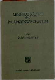 MINERALSTOFFE  UND  PFLANZENWACHSTUM