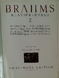 BRAHMS  KLAVIER WERKE　2