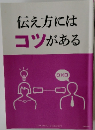 伝え方にはコツがある