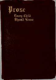 Prose  Every Child  Should Know