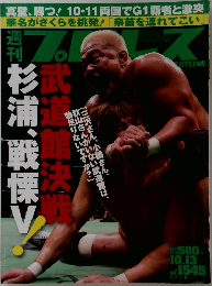 週刊　プロレス　2010　10/13　No.1545