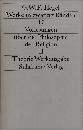 G.W.F. Hegel  Werke in zwanzig Banden  17