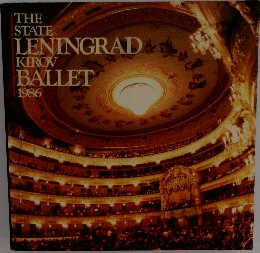 THE  STATE  LENINGRAD  KIROV  BALLET  1986
