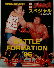 NIKKAN SPORTSGRAPH　爆闘プロレススペシャル　BATTLE　FORMATION　’96　4・29東京ドーム速報号
