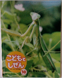 こどもにしぜん 10月号 むしをまつ かまきり