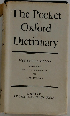The Pocket Oxford Dictionary